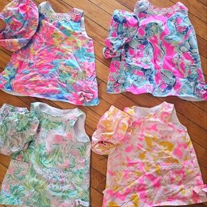 Lily Pulitzer 12-18month shift dress set